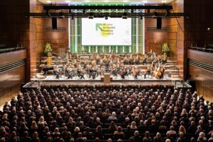 Gala zum fünfzig jährigen bestehen der Universität Bielefeld in der Rudolf-Oetker-Halle am 10.5.2019.